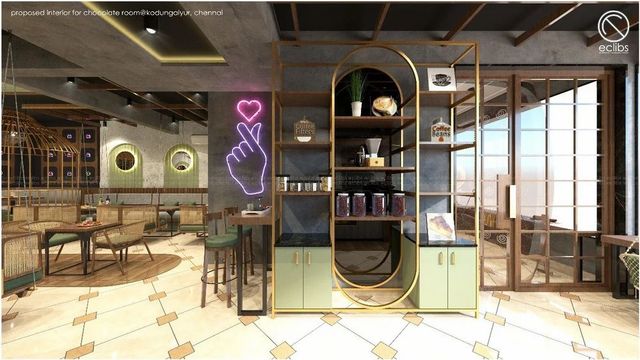 Cafe Interior Design Design Style Modern Target Segment Premium Cuisine Focus Cafe Menu Design Approach Modular Work Scope Concept - Image 3