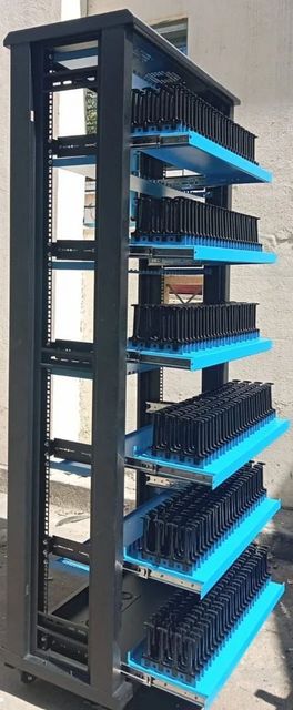 Ipad Storage 42U Rack (Cold Rolled Steel) Castor Brake No Brake Earth Cable For Panels Front And Rear Lock Lock Side Panel Lock Cam - Image 7