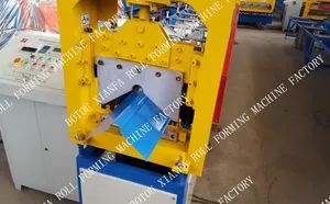 Colored Steel Ridge Tile Roll Forming Machine Roof Ridge Cap Making Machine Metal Ridge Cap Machine - Image 6