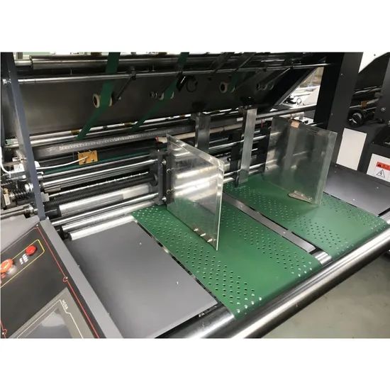 Other Packaging Machines Semi Automatic Paperboard Flute Laminator Machine Laminating Machine - Image 4