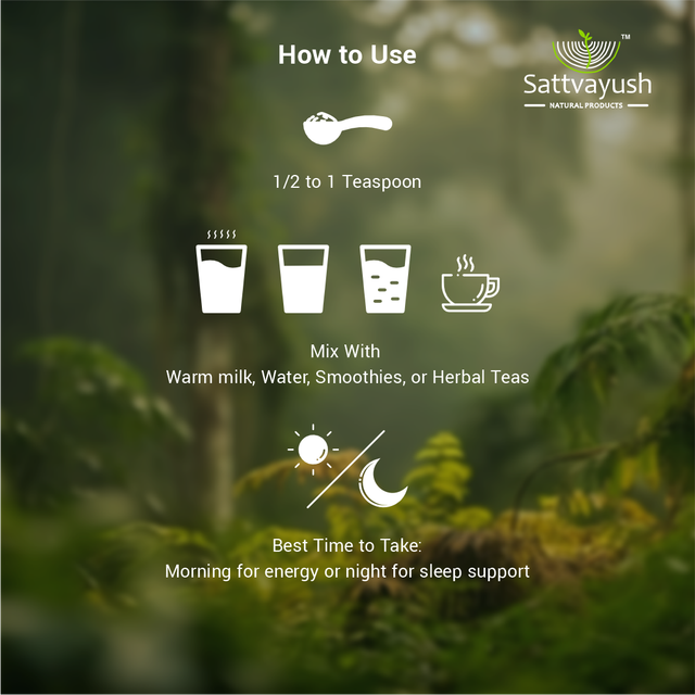 Sattvayush Ashwagandha Powder - Image 3