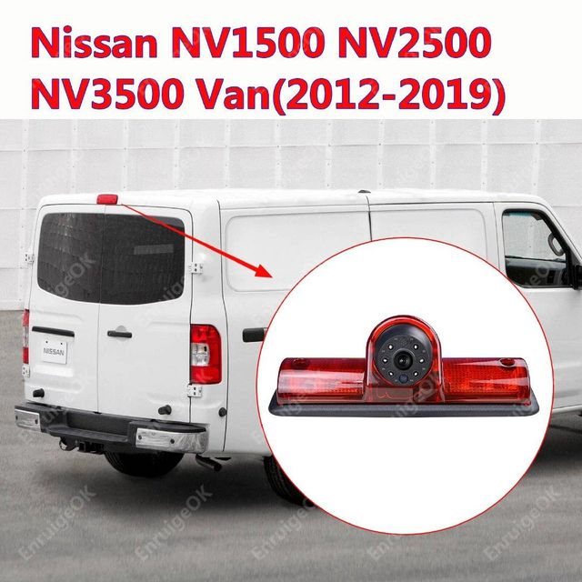 EnruigeOK Universal Rear View Backup Camera Third Brake Light for Cargo Van Truck Bus - Image 5
