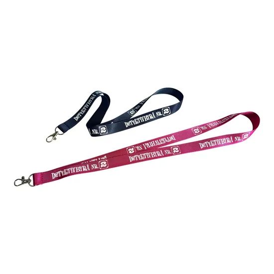 Silk Screen Printing Imitation Nylon Lanyards Promotional Custom - Image 4