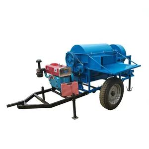 Corn Thresher Machine Rice Multifunction Thresher Origin China Application Corn HS Code 84295100 Model NO. 5TD-900 Trademark Cloud Pillar - Image 2