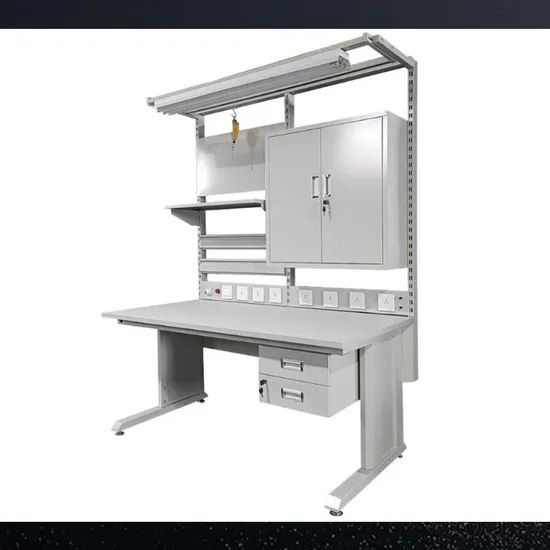 ESD Workbench Lab Bench Electronic Work Table Lab Furniture Adjustable Workbench - Image 4
