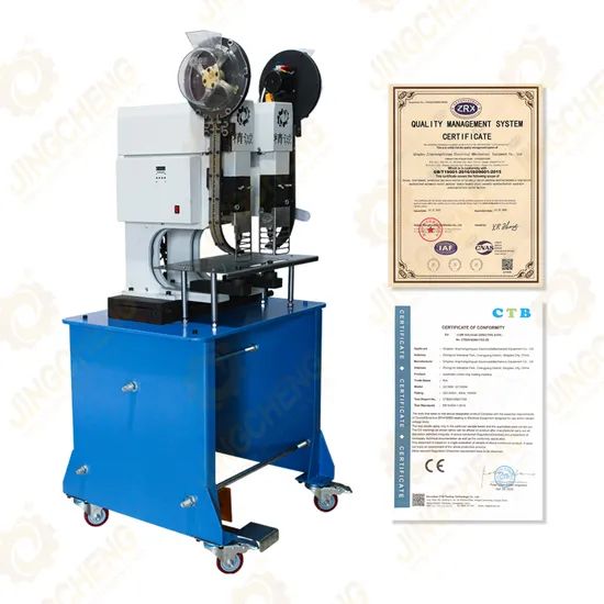 Automatic Electric Double-Head Eyelet Machine for Paper Bags Servo Core Motor Component Grommet Punching Machine - Image 3