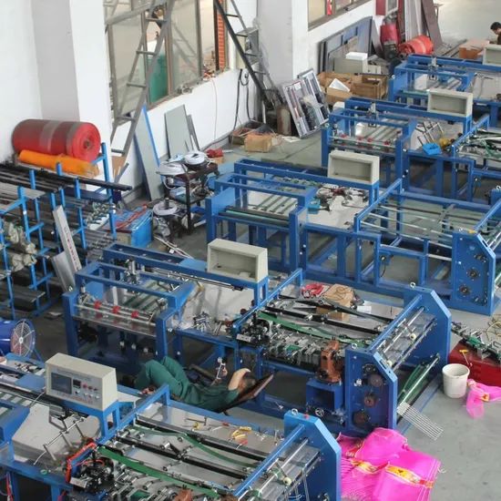 Automatic High Quality PP Leno Bag Weaving Cutting Sewing Making Machine - Image 6