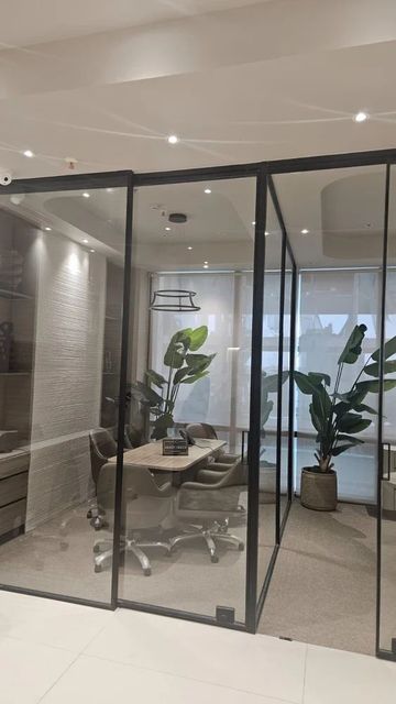 Aluminium Partition Fabrication Service, in Gurgaon Height 7-10 Feet Service Mode Offline Materials Used Aluminum Service Location/City - Image 4