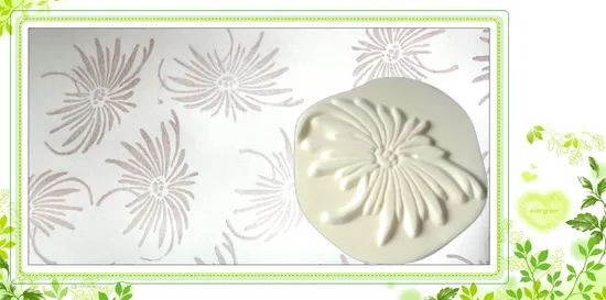 Flower Stamp Used for Printing Wall - Image 2