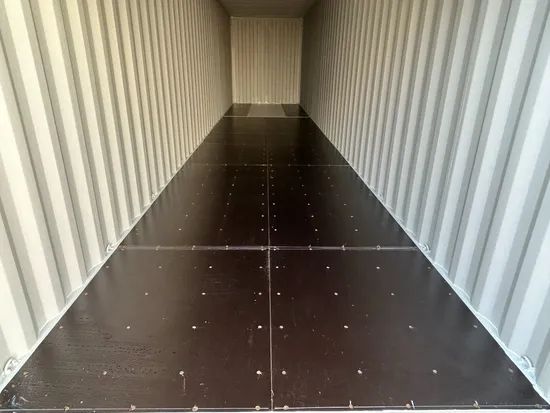 Standard Shipping Cargo Dry Container Beige Storage Container - Image 2