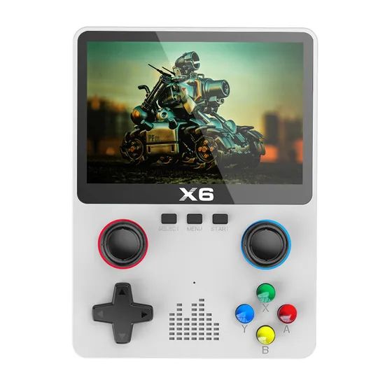 Portable X6 3.5-Inch IPS Screen Dual Rocker Games Handheld Video Game Consoles - Image 1