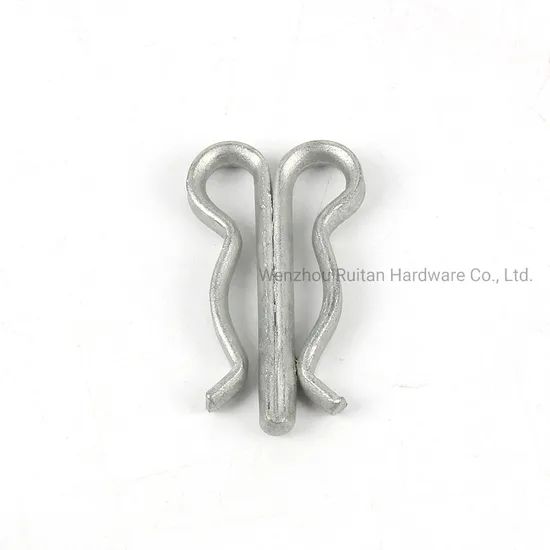 Non-Standard Cotter Pin Butterfly Pins Origin China Trademark Huilida Certification ISO Surface Zinc Plated Delivery Date 15 Days - Image 2