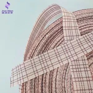 Scottish Thousand Bird Lattice Ribbon 100Y 25mm Customized Heat Transfer 1Y MOQ50 - Image 6