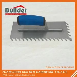 Tile Installation Trowels U-Notched Trowel OEM Yes ODM Yes MOQ 96 PCS Origin China Blade Edge Flat Color Customized HS Code - Image 3