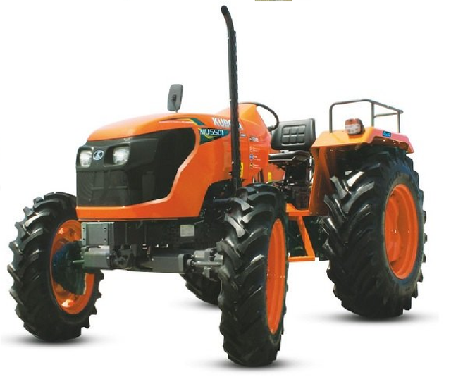 Kubota MU5501 Diesel Utility Tractor for Field Maintenance - Image 4