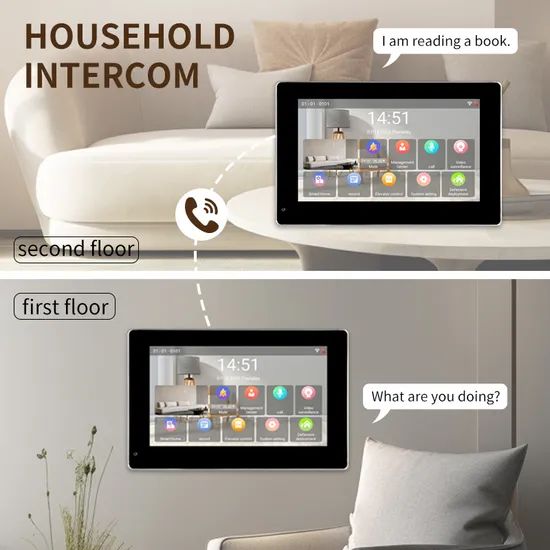 Wireless Intercom Phones for Hotel Unit Tuya Intercom Doorbell Video Door Phone - Image 4