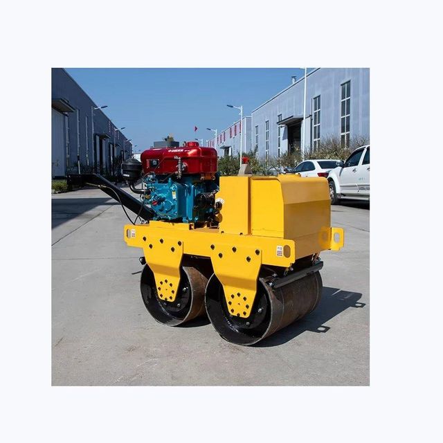 road roller compactor for infrastructure development powerful compaction machine suitable for highways bridges and large scale construction projectsroad roller compactor for infrastructure maintenance reliable equipment suitable for road repair and compaction - Image 1