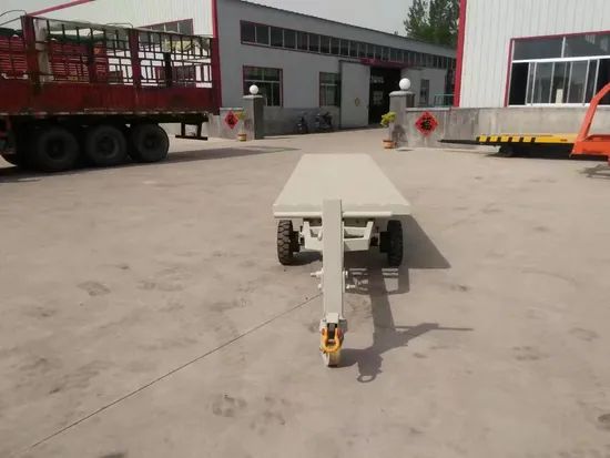European Type Single Axle Plant Trailers Flat Top Trailer ATV Galvanized Plate Trailer - Image 2