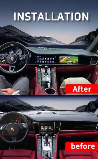 24.6 Inch Android Radio Multimedia Radio GPS Navigation System Android Multimedia Player for Porsche Panamera 2010-2016 - Image 5