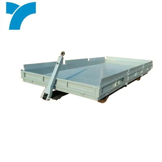 European Type Single Axle Plant Trailers Flat Top Trailer ATV Galvanized Plate Trailer - Image 1