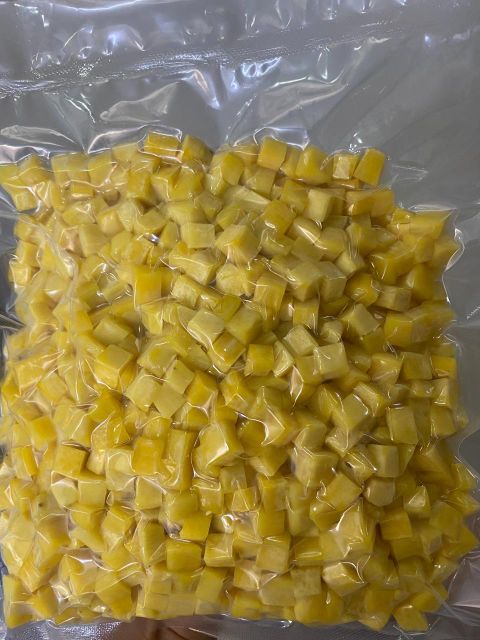 sell china factory IQF Yellow Peach Dices Frozen Peach Dices guohai foods frozen fruits - Image 1