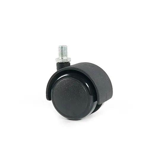 Rubber Caster Wheels with Thread Office Swivel Chair Replacement Spare Parts Castor - Image 6