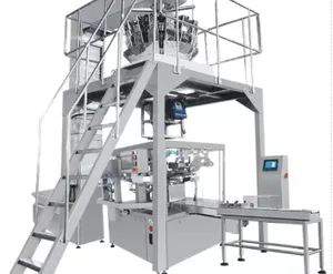 Precision Weighing and Packaging Machine for Grain Processing Efficiency - Image 1