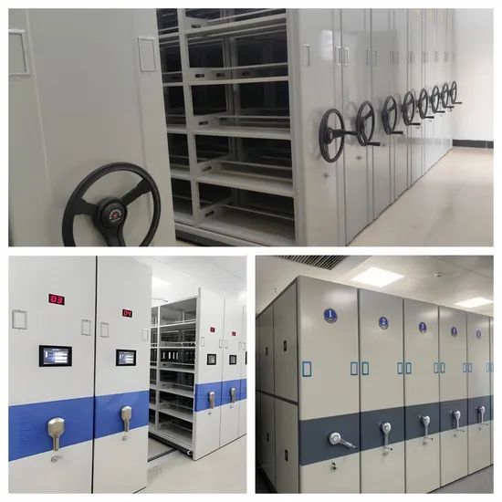 Hospital Medical Cart Storage Library Shelving Systems Fireproof Document Storage Movable High - Density Storage Container Compact Shelving - Image 4
