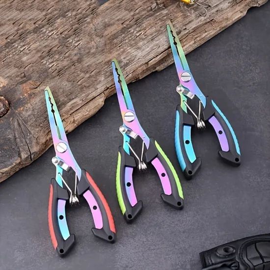 Multi-Functional Fishing Pliers with Line Cutter and Crimping Tool - Image 2