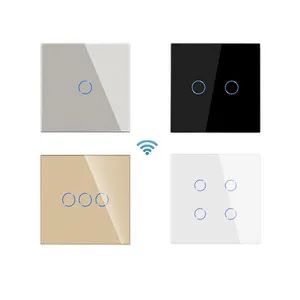 Bingoelec European Alexa Control 600W WiFi Smart Touch Wall LED Light Home Tuya Smart Switch - Image 2