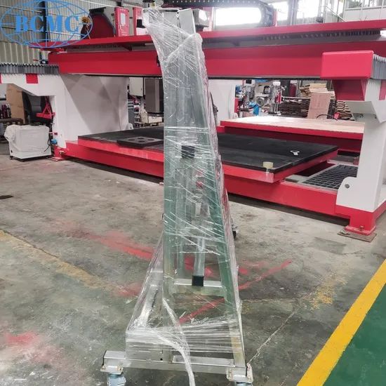 Bcmc Machinery a Frame Cart Stone Tile Display Rack Granite Slab Transport Racks for Warehouse Storage - Image 4