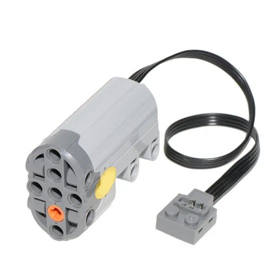 Technical Parts Servo -Motor Multi Power Functions Tool PF Model Sets Building Blocks Compatible All Brands 88004 Motor - Image 4