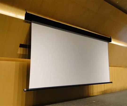 60"X60" Manual Wall Projection Screen, Pull Down Projector Screen - Image 5