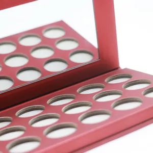 Custom Rigid Handmade Paper Eyeshadow Box Multi-Color Eyeshadow Tray - Image 5