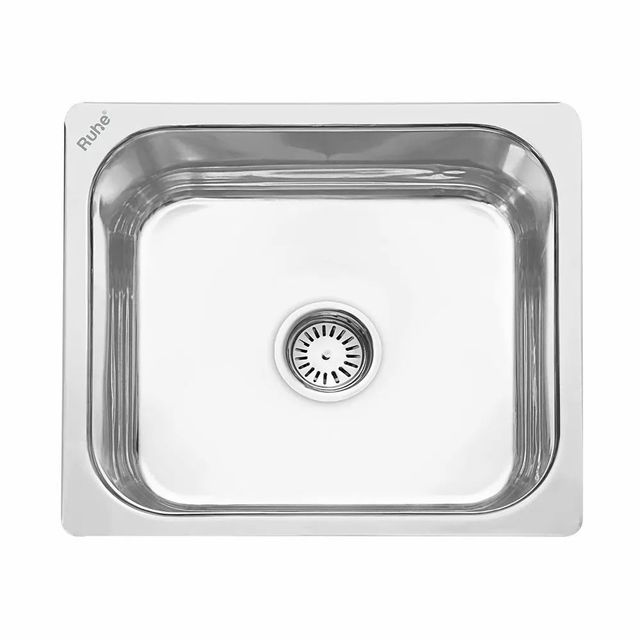 Stainless Steel Single Bowl Kitchen Sinks 22X18 Color Silver Shape Rectangular Divider Presence None Material Stainless - Image 1