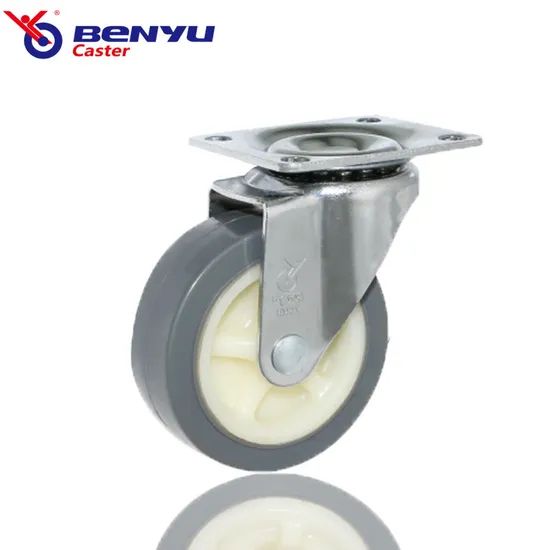1 5 Inch Brake Caster Wheel Light Duty Furniture Castors - Image 5