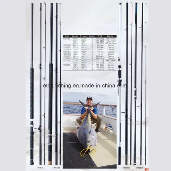 Casting Rods Big Game Fishing Rods Boat Rods Sea Fishing Rods - Image 3
