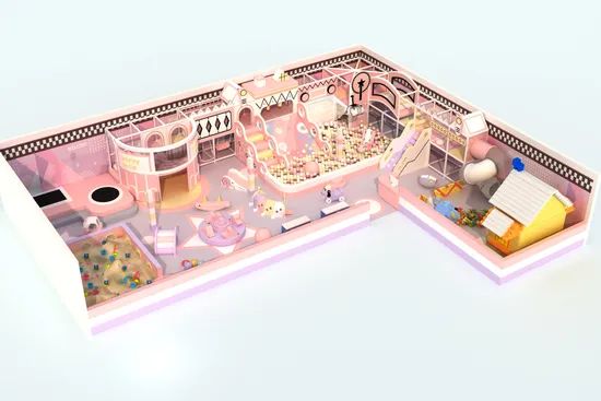 Indoor Children Adventure Park with Slides, Tunnels, Climbing Frames & Ball Pool - Image 3