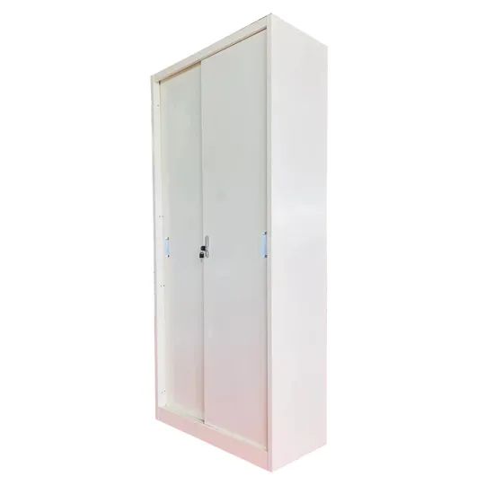 Tall Ultility Metal Storage Office Sliding Door File Cupboard Steel Filing Cabinet - Image 3