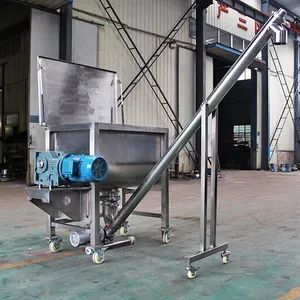 Extraction Plant Creamer Line Industrial Use Machine Ribbon Mixer - Image 1
