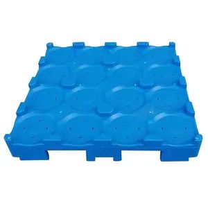 Plastic Modular Stackable HDPE Bottle Pallet for Water Jug Storage for Forklift - Image 5