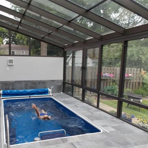 Aluminum Frame Glass Swimming Pool Enclosures - Image 1