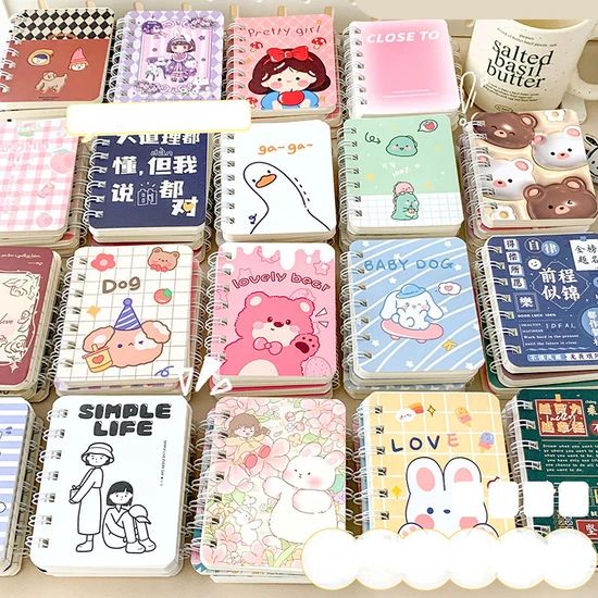 Fun and Colorful A7 Pocket Notebooks for Creative Learners Size A7 MOQ 100PCS Weight 200g Style Printed Materials Paper Trademark - Image 6