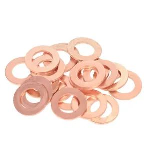 Good Quality Copper Flat Gasket Sealing Flat Washers Car Copper Washer Copper Gasket - Image 5