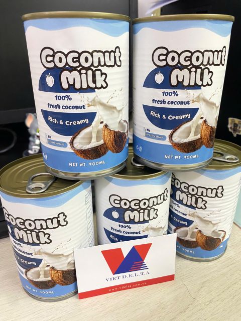 CANNED COCONUT MILK FROM VIETNAM Form Other Organic Yes Origin Vietnam Degree of Processing Fresh - Image 3