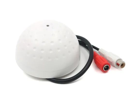 Metal High-Fidelity Pure Sound Monitor Microphone Audio for CCTV Surveillance System - Image 4