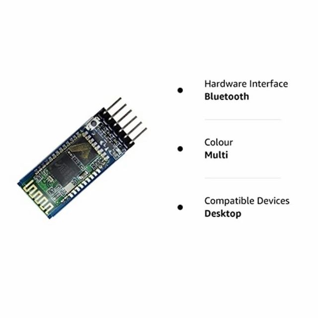 HC 05 6 Pin Bluetooth Module, For Equipment Modulation GFSK Frequency 2.4 GHz Sleep Current 1mA Part Number HC-05 Input Voltage - Image 6