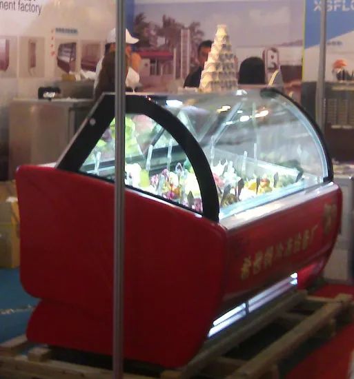 Gelato Dipping Freezer/Italian Ice Cream Showcase - Image 6