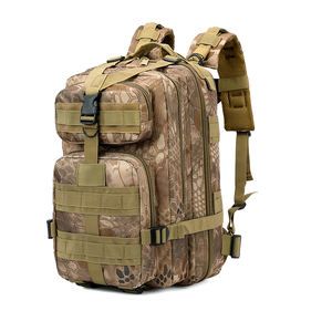 900D Stock Outdoor Waterproof Rucksack Camouflage Backpack with Zipper Closure Polyester Lining National Style Internal Frame - Image 3