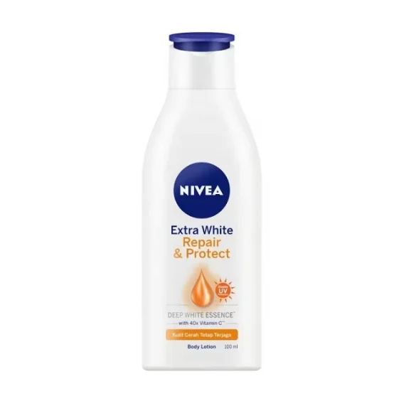 Nivea Body Cream Lotion Cream Extra White Night Nourishing Moisturizer Repair Protect Whitening Vitamin E C for Woman Al - Image 2